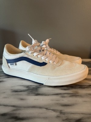 Gilbert Crockett Vans. White And Blue. Men s Size 7. Women s Size 8.5. With Box