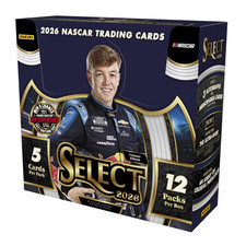 2026 Panini Select NASCAR Racing Hobby Box - Pre Sell