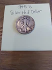 1945 S WALKING LIBERTY SILVER HALF DOLLAR  ~ NICE COIN ~ 90% SILVER