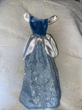 Disney Cinderella Princess Blue Sparkly Dress