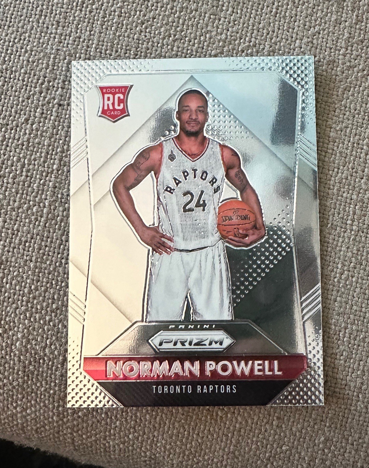 2015-16 Panini Prizm NORMAN POWELL RC Basketball Card ROOKIE Raptors Heat Star