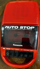 Panasonic Rq-44a RQ44A Red Portable Cassette Tape Player Recorder
