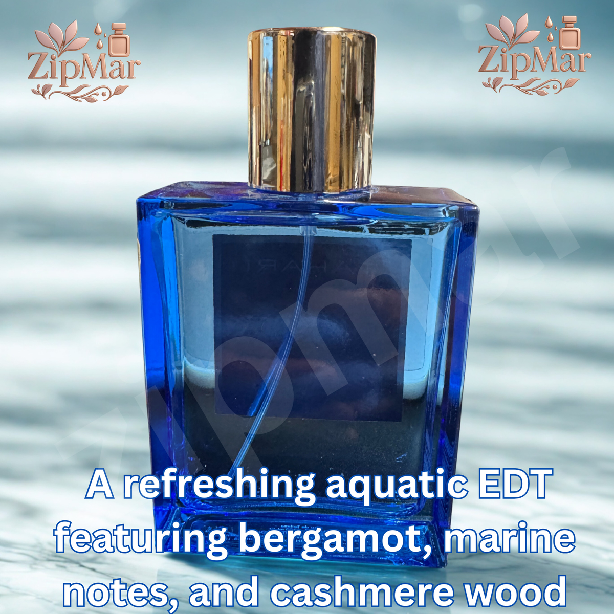 New TAHARI Aqua Wave For MEN 3.4floz Fresh Aquatic Cologne EAU DE