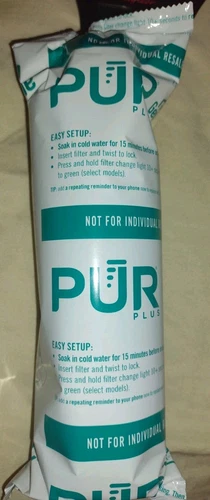 PUR PLUS Genuine Water Pitcher Replacement Filter 1 Pack Sealed - Picture 1 of 2