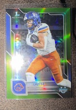 2025 Bowman University Chrome - Matt Lauter #159 Lime Green Refractor /275 (RC)