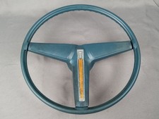 1970-81 Pontiac Firebird Blue 3 Spoke Formula Steering Wheel Horn Pad 9753928 1970-81 Pontiac Firebird Blue 3 Spoke Formula Steering Wheel Horn Pad 9753928