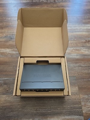 NETGEAR GS308E 8-Port Gigabit Ethernet Plus Switch