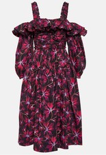 Ulla Johnson Midi Cotton Dress. Large