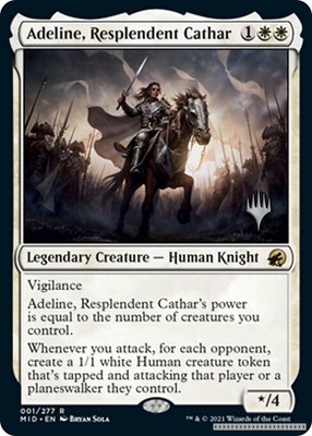 Adeline, Resplendent Cathar [PPMID - 1] - NM [Normal] TCG MTG