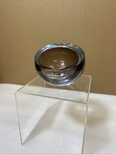 STROMBERGSHYTTAN *GUNNAR NYLUND *SWEDEN*  Round Geode Ashtray