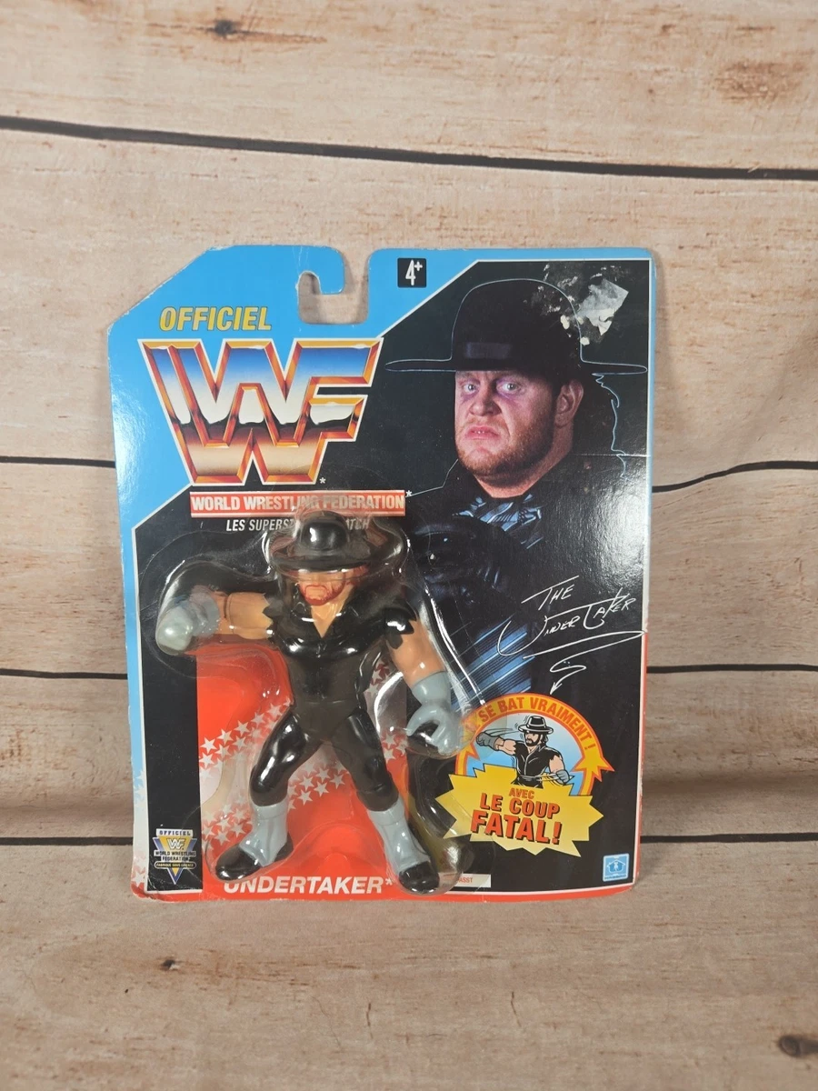 VINTAGE HASBRO TITAN SPORTS Wwf Lutte Figurines 1990’S X 8 Undertaker