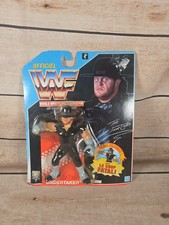 Vintage WWF HASBRO The Undertaker Blue Card Action Figure 1992 FRENCH Edition