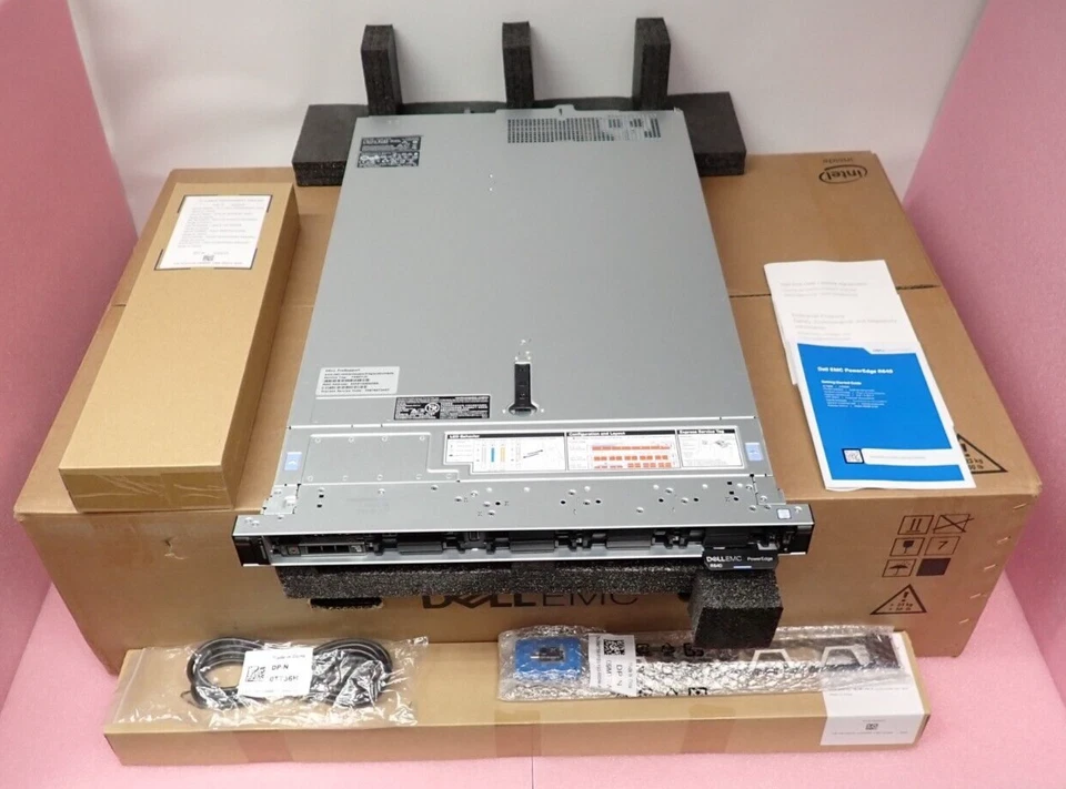 NEW Dell PowerEdge R640 2x 16C Gold 5218 64GB Ram 480GB SSD 8-Bay H750 1U Server - Image 2 of 4