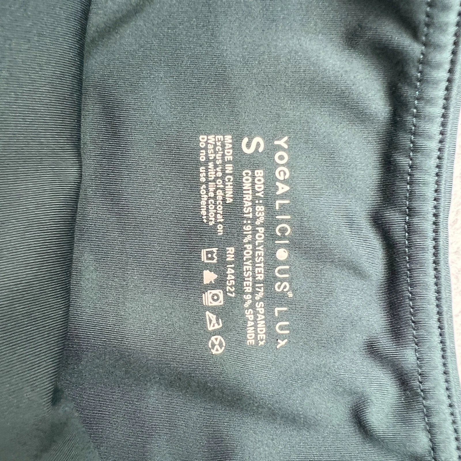 yogalicious cropped capri activewear leggings