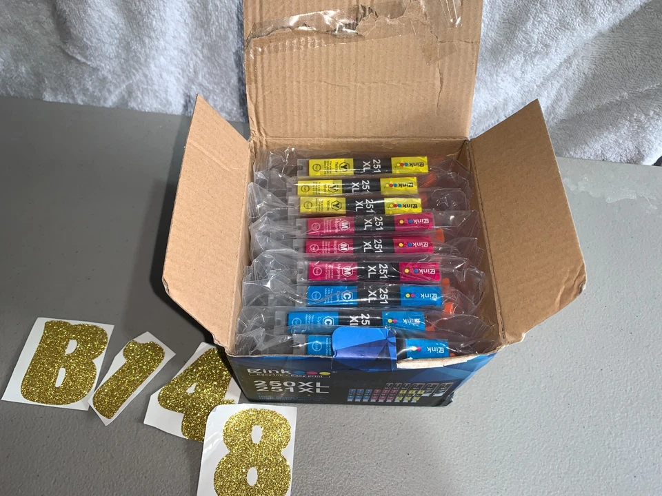 E-Z INK CANON PGI-250XL CLI-251XL INK CARTRIDGE 15 PK HIGH YIELD REPLACEMENT SAV Foto 4 de 4