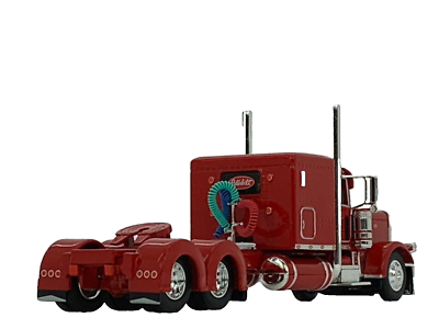 1/64 DCP RED PETERBILT 389 W/ 63