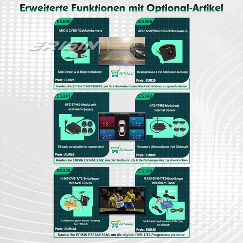 8-Kern Android 14 Autoradio DAB+GPS Navi für Mercedes C/CLK/CLC Klasse W203 W463 - Bild 23 von 24