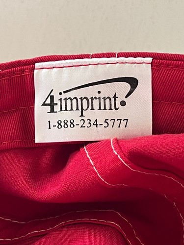 Red TORO Cotton Adjustable Trucker Baseball Hat - Picture 6 of 6