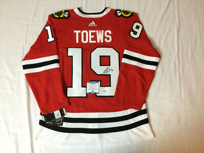 toews signed jersey