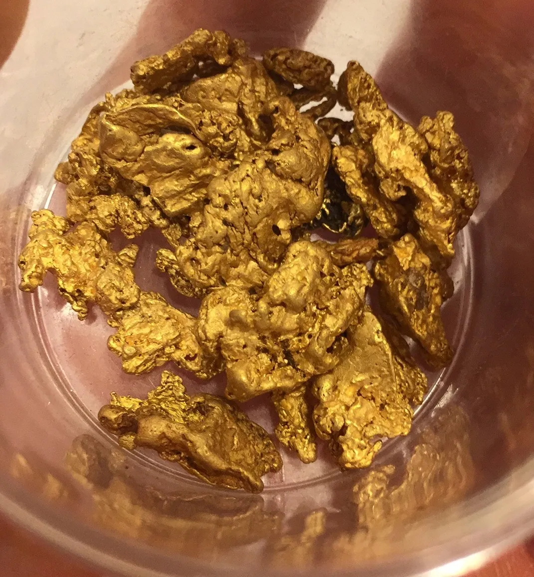 Gold Paydirt 1 Lb 100% Unsearched and Guaranteed Added GOLD! Panning Nugget