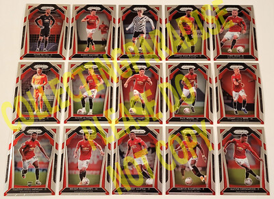 2020-21 Panini Prizm Premier League Manchester United Team Set BRUNO FERNANDES