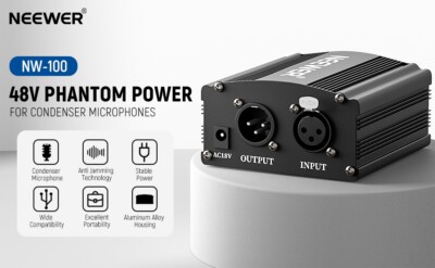 Neewer 48V Phantom Power Supply