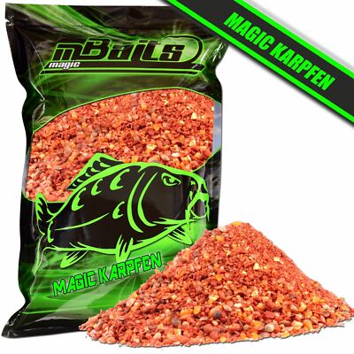 Angel Berger Groundbait Magic Karpfen 1Kg Angelfutter Karpfenfutter Fischfutter 