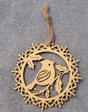 Wood Christmas Ornament