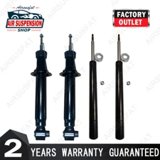 4x Front Rear Air Suspension Shock Strut Absorbers W/o EDC For BMW  E34 525i