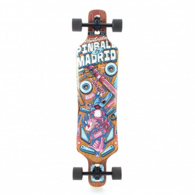 Longboard Madrid Pinball Wizard Komplettboard 184mm 39 Zoll