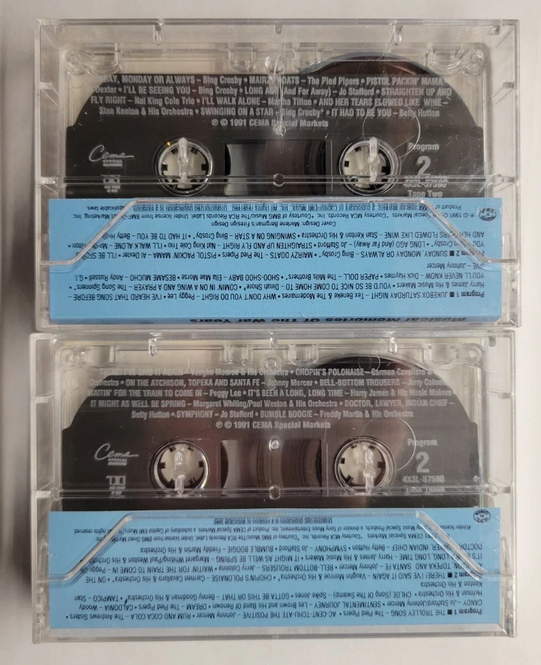These Were Our Songs Musical Memories of War Years Tapes 2 & 3 (Cassette, 1991) - Image 3 of 3