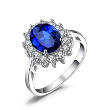 Luxury Diana Princess Rings - Fashionable Modern Women's Ring Wedding Jewelry