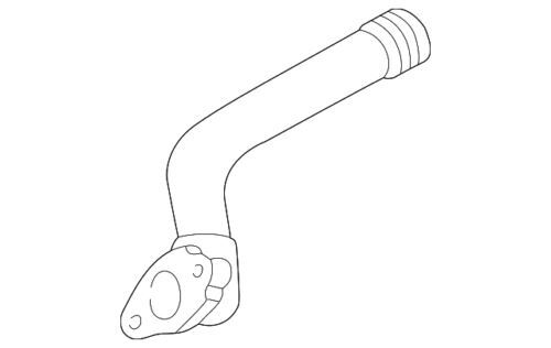 Tubería de refrigerante del motor para Nissan Frontier 2005-2019 (N/P 21022-EA00A)