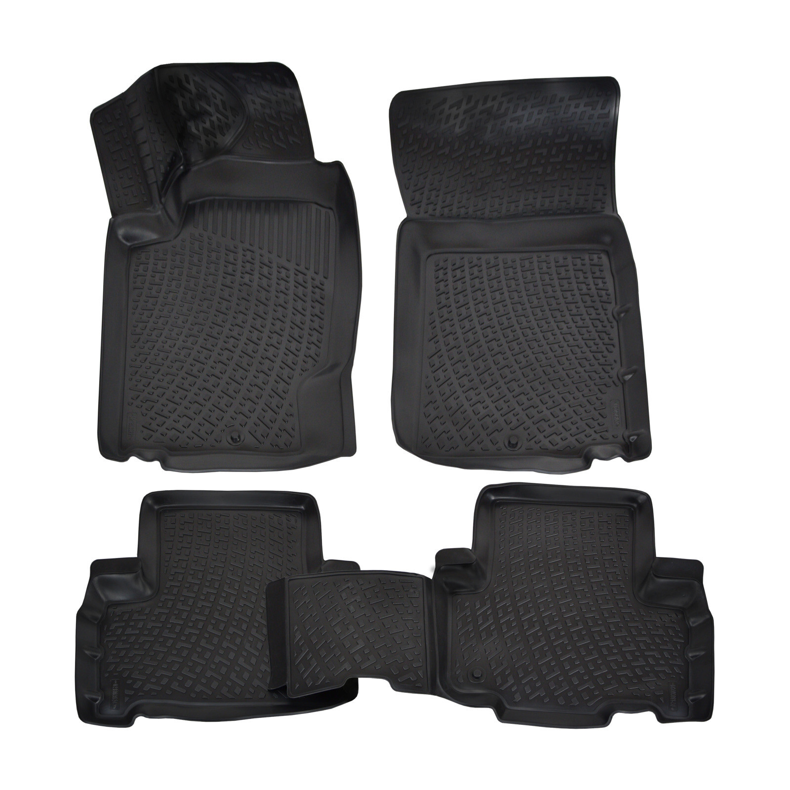Tapis de sol Ssangyong Rexton 3 imperméable 3D pour protéger la moquette de la boue