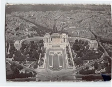 Postcard Panoramic View Palais de Chaillot Paris France