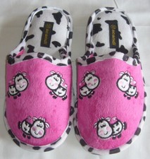 Slippers slippers slippers cow cows moo shoes slip on 36 37 38 39 New