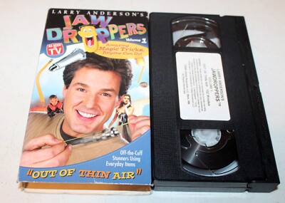 Larry Anderson s Jaw Droppers Volume 1 Magic Tricks  (VHS, 2000) As Seen On TV