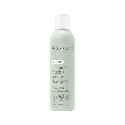 EcoTools Cleanser Shampoo for Makeup 6 Fl Oz (Pack of 1), Clear