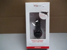 Verizon Universal Vehicle Charger with USB Port 2pk