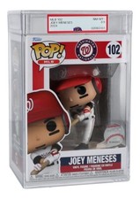 2024 JOEY MENESES FUNKO POP MLB #102 WASHINGTON NATIONALS PSA 8.5 NM-MT+