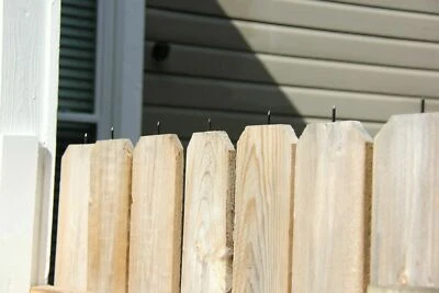 PROCURED PRODUCTS, LLC Anti-Climb Fence Spikes, Home Security Burglary Deterrent, WITH SIGN