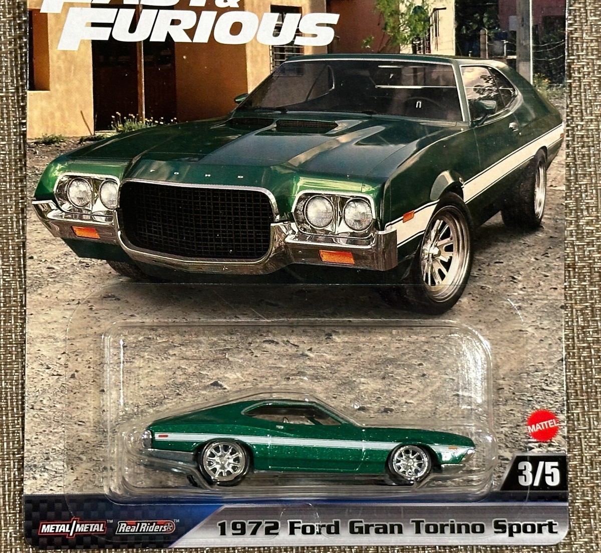 Hot Wheels Premium Fast & Furious '72 FORD GRAN TORINO SPORT,Free