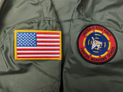 Authentic USA Navy Top Gun Maverick Jacket, Tom Cruise, CWU-36/P