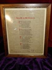 1923 Kentucky's Wandr'n Poet Riley Scott Bury Me in Old Kentucky Signed poetry