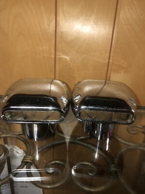 1950 s Ford Mercury exhaust Chrome tips Pair BE-125-R BE-125-L Pair Lot 2
