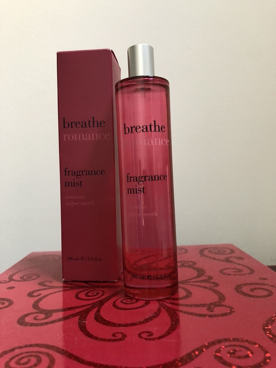 Bath Body Works BREATHE ROMANCE Fragrance Spray Amber Myrrh