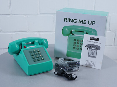 Ring me up Telefon Tastentelefon Colors of Benetton Mint Grün Vintage NEU in OVP