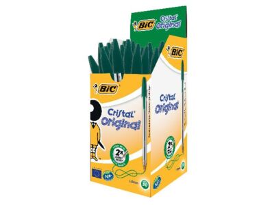 BiC  8373629 Kugelschreiber Cristal  Medium, 0,4 mm, grün