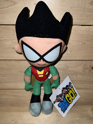Teen Titans Go! ROBIN Plush Doll Toy Factory 2016 Dc Comics Soft