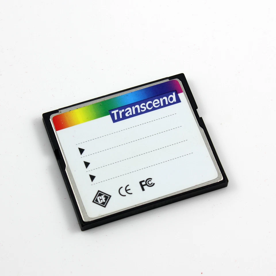 Transcend 512MB CompactFlash CF Card 80X Memory Card,TS512MCF100I - Image 2 of 3